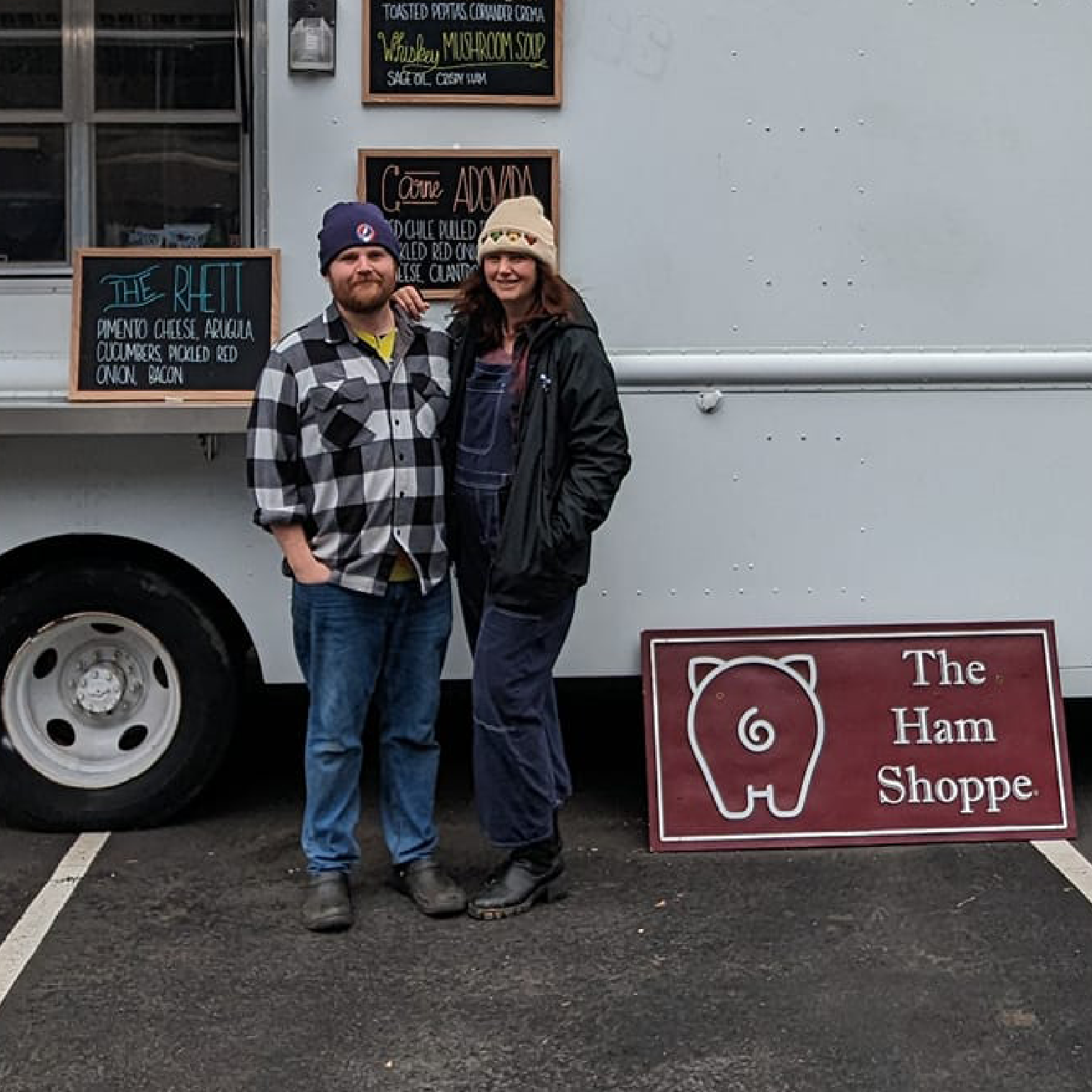 The Ham Shoppe Sandwich food truck in North Carolina